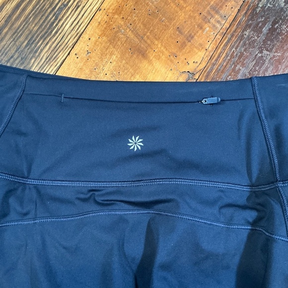 Athleta Black Skort Women’s Size Large Athletic Tennis Golf Running Skirt - Picture 11 of 16